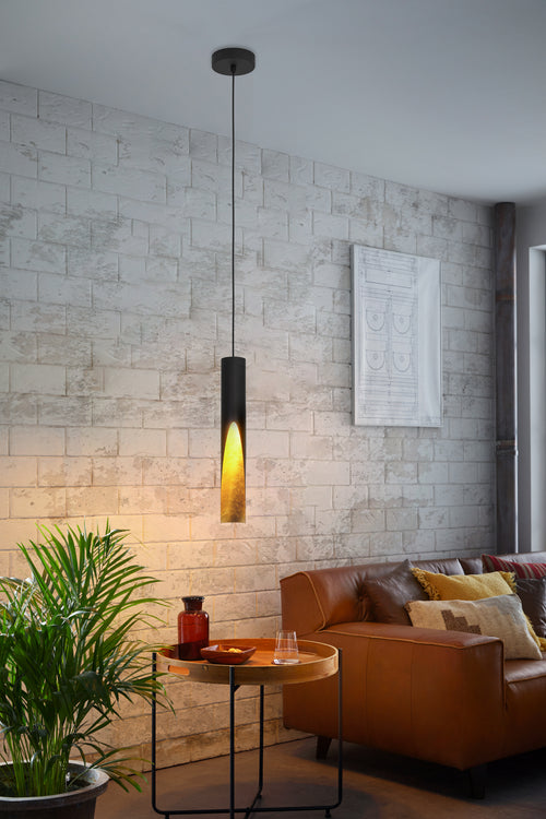 EGLO hanglamp Barbotto - gu10 - zwart, goud
