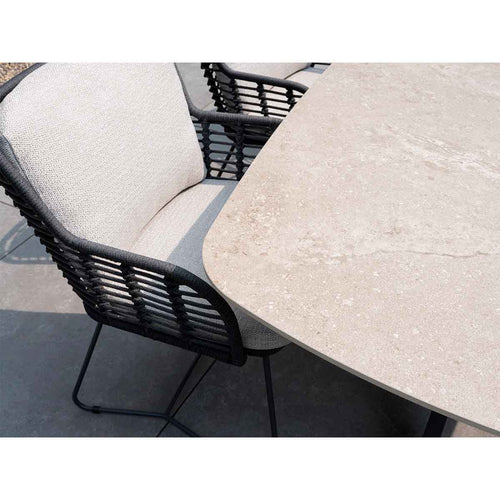 4 Seasons tuinset Fabrice - tuintafel Prado 240x105x75 cm 7-delig - vtwonen shop