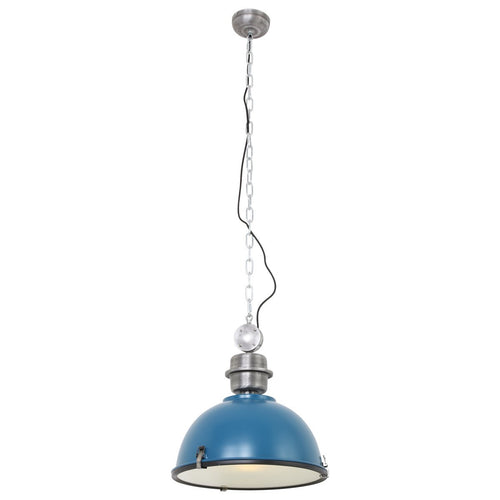 Steinhauer hanglamp bikkel - 1 lichts - 42x 145 cm - blauw - vtwonen shop