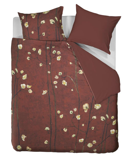 Beddinghouse x Van Gogh Museum Plum Blossoms dekbedovertrek - Lits-Jumeaux - 240x200/220 - Rood