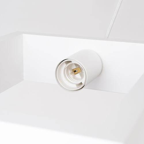 Sollux Lighting Hanglamp ARIES wit - 24x8x133cm