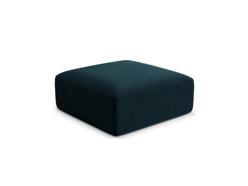Cosmopolitan Design Poef Campi flueel diepe olie - 90x90x40cm