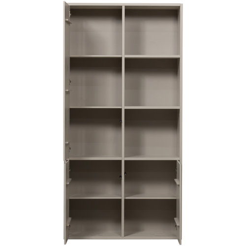 WOOOD opbergkast Meggy Links - Grenen hout - Dust/Grijs - 215x108x40 - vtwonen shop