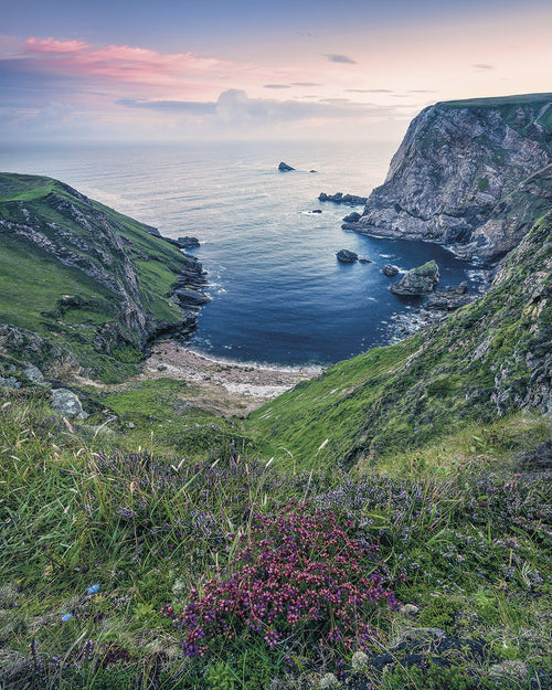 Sanders & Sanders fotobehang landschap met water blauw en groen - 200 x 250 cm - 612558 - vtwonen shop