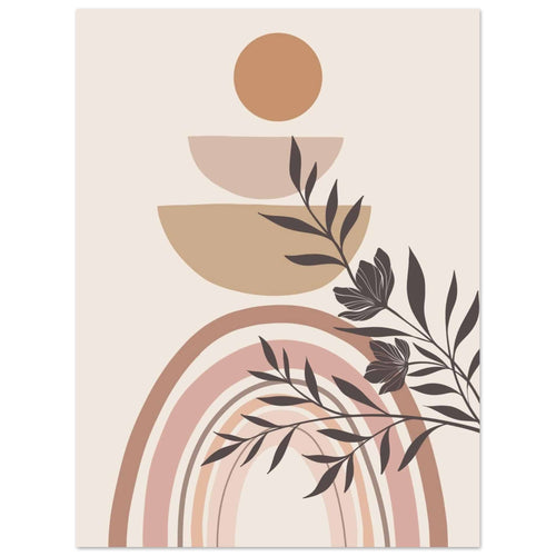 Artfulprints  Boho – Harmony curve   poster 30x40 cm - vtwonen shop
