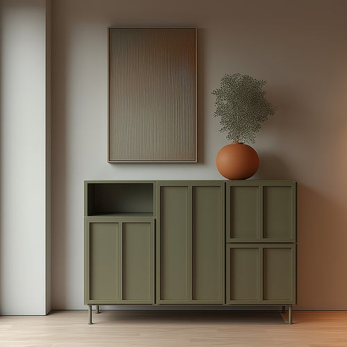 New Routz dressoir Ottawa olijf groen