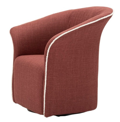 Mauro Ferretti draaistoel - 83,5x66x80 cm - bordeaux