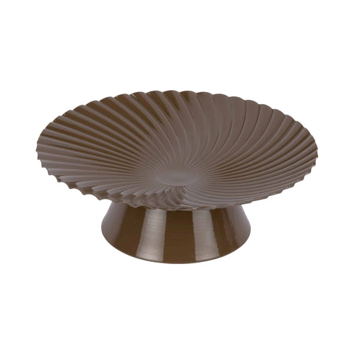 Present Time schaal Paris Swirl - bruin - Ø24cm