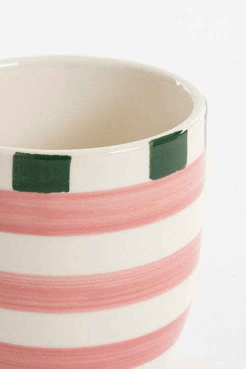 Mica Decorations Bliss Serviesset - 6-delig - Steengoed - Roze, Geel, Groen - vtwonen shop