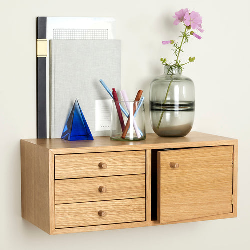 Hübsch presse-papier Prism - kristal - ø9xh10cm - vtwonen shop