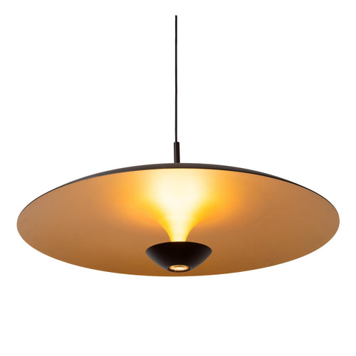 Lucide hanglamp KENNETH - Geïntegreerde LED - Zwart - vtwonen shop