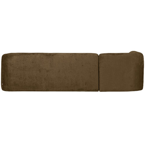 BePureHome hoekbank links Sloping - Velvet - Brass - 77x274x225/87 - vtwonen shop