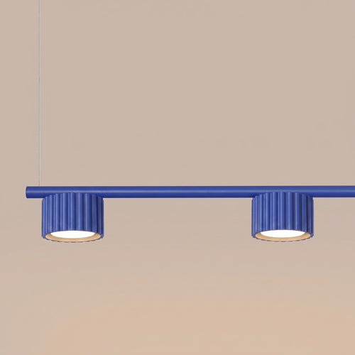 Sollux Lighting Kroonluchter AURA 4 ultramarijn Gx53 - 122x10x208cm