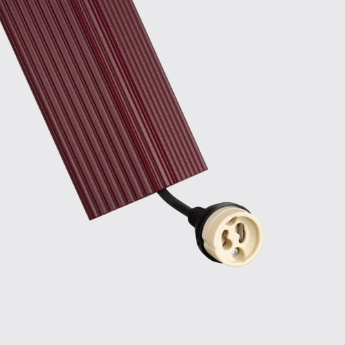 Sollux Lighting Hanglamp RAYO 3P bordeaux - 20x20x108cm