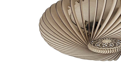 Blij Design  plafondlamp Swan - 2 lichts - 36  x 13   cm - beige - vtwonen shop