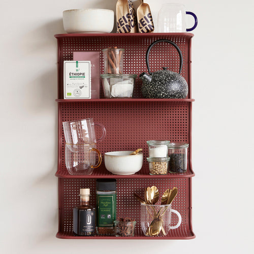 Hübsch glazen mokken Kiosk - glas - ø10xh13cm