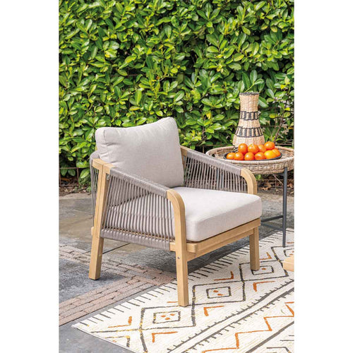 Garden Impressions loungeset Alora grey sand - 4-delig - vtwonen shop