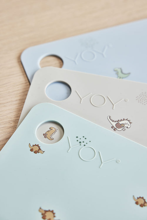 OYOY Tafelset Dino - silicone