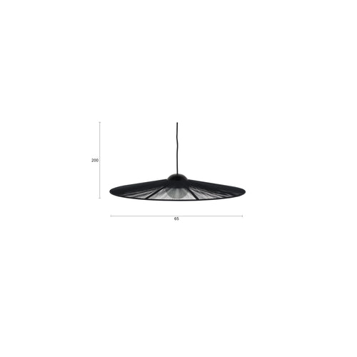 Zuiver Belle Hanglamp Rond 65 cm Zwart - vtwonen shop