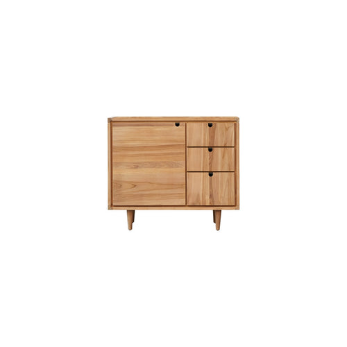 Tikamoon Opbergmeubel in massief teak 95 cm - Naturel