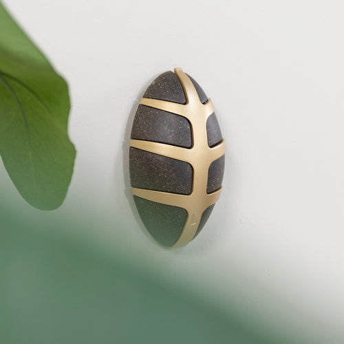 Spinder Design kapstok Bio Bug - Bio / Goud - 7 haken
