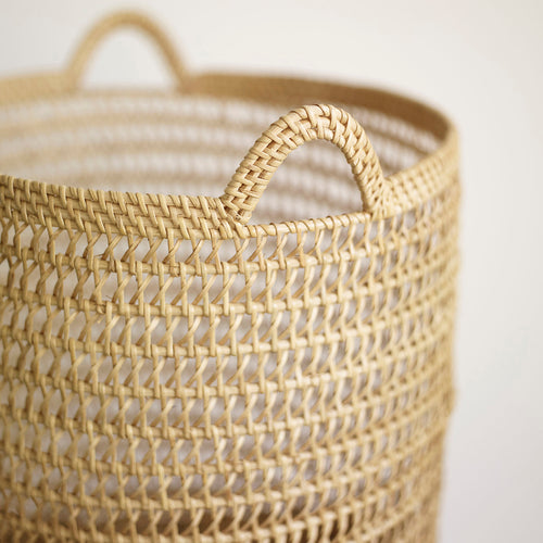 Hübsch manden Weave - rotan - ø32xh36, ø41xh42cm