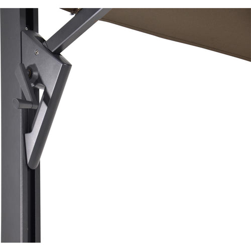 Lesli Living push-up parasol Taurus - taupe - 300x400cm