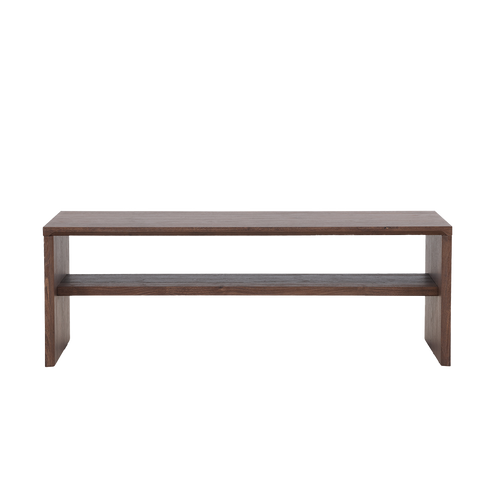 Nest living Rae Houten Salontafel Donkerbruin - 100 x 38 cm