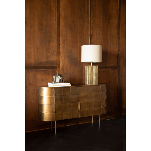 Dutchbone Roc Tafellamp - Goud - vtwonen shop