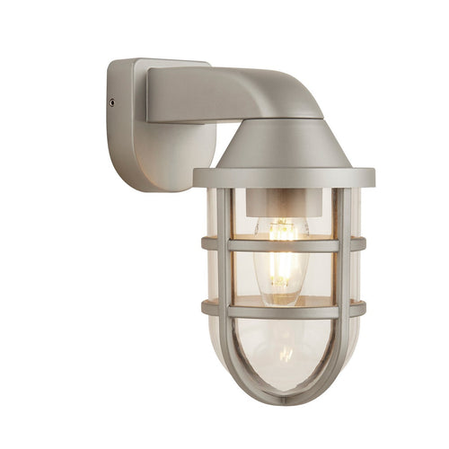 Searchlight Seaside Buitenmuurlantaarn Zilver Kunststof