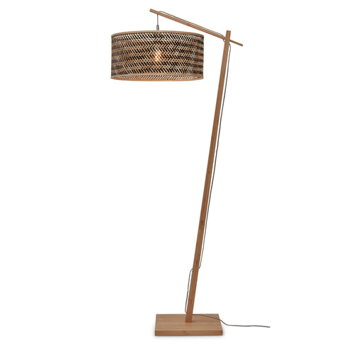 GOOD&MOJO vloerlamp Java - bruin - Ø50cm - vtwonen shop