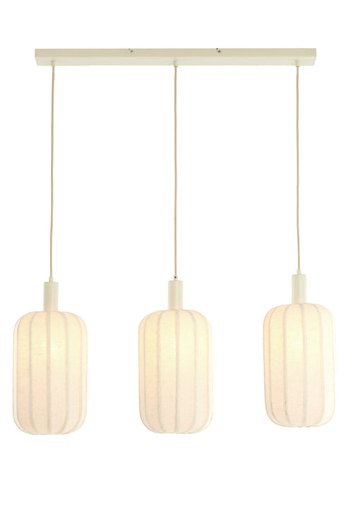 Light & Living hanglamp TUFIA - wit - 80x21x34cm - vtwonen shop