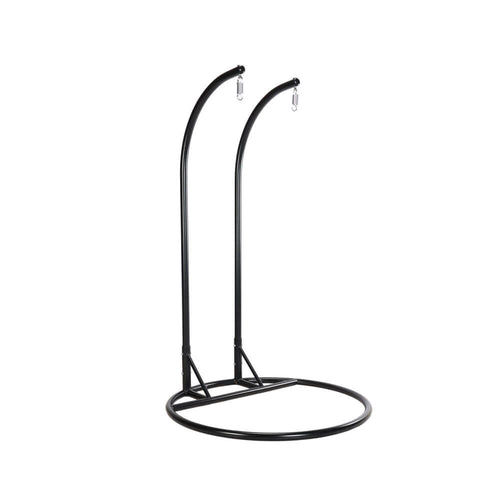 HOME DELUXE Hangstoel van touwwerk CADEIRA lichtgrijs - 2-zits