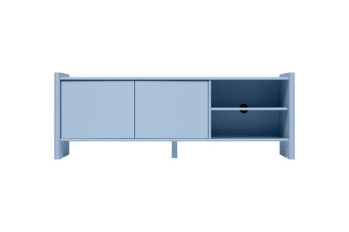 noo.ma Rali TV-meubel 163 cm, babyblauw