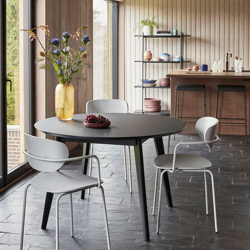 Hübsch vazen Molecule - glas - ø20xh19, ø15xh30cm - vtwonen shop