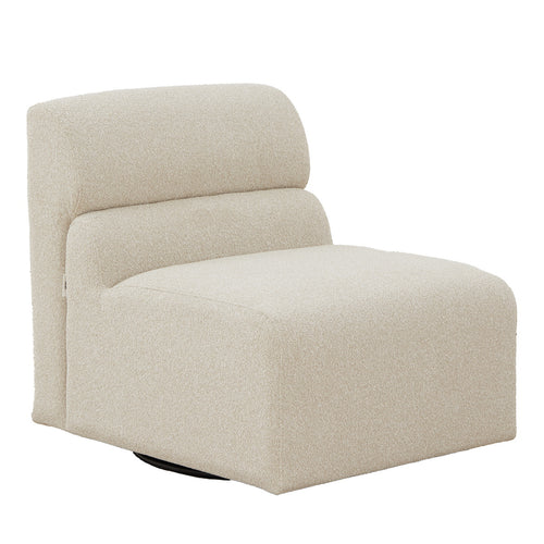 DÉJA Living Draaifauteuil Jules - Stof - Beige - vtwonen shop