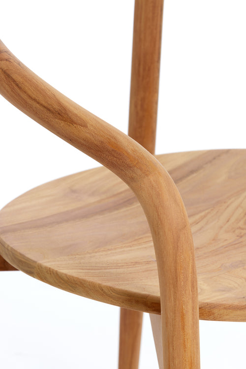 Light & Living eetkamerstoel PALCA - 59x53x74cm - bruin - vtwonen shop