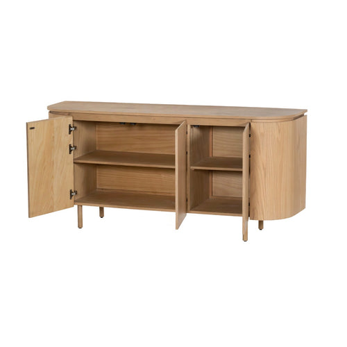 Livingfurn dressoir Tobago - bruin - 43x170x81