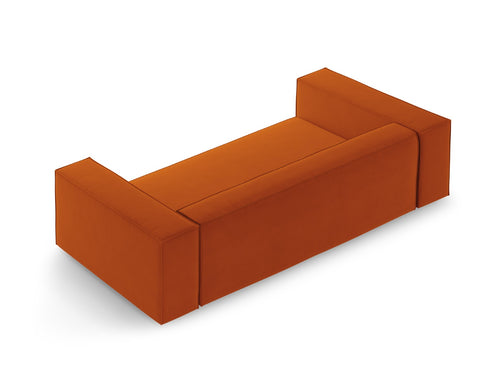Cosmopolitan Design Bank Arendal 2-zits, flueel terracotta - 102x180x70cm