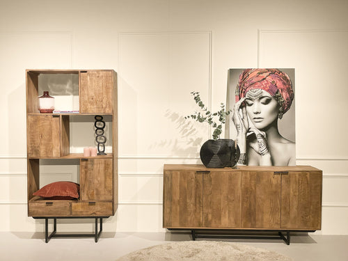 Livingfurn dressoir Valdez - 180cm - mangohout