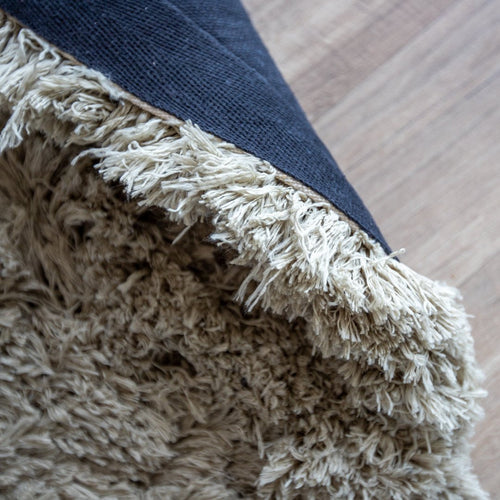 Interieur05 vloerkleed Pilo - hoogpolig - groen - Ø200 cm