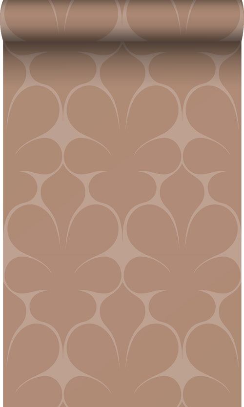 Origin Wallcoverings behang ornamenten terracotta roze - 50 x 900 cm - 347923 - vtwonen shop