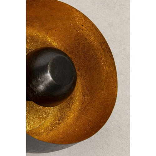 Kare Design tafellamp Apollon Smooth - 28cm - donkergrijs - vtwonen shop