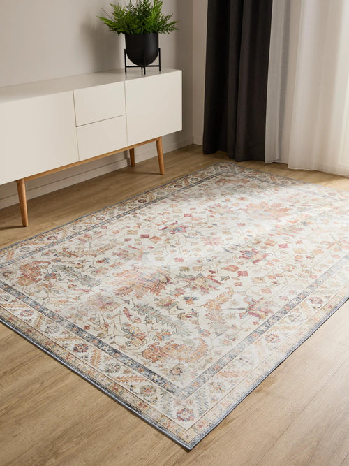 benuta wasbaar vloerkleed George - veelkleurig/beige - 240x340 cm