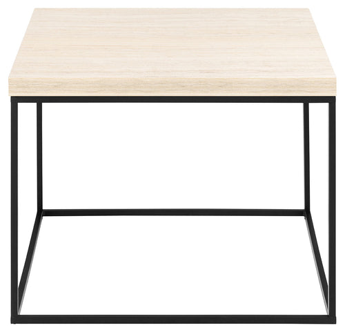 BRAM Salontafel Jolyn - 60 x 60cm - Beige Marmer Look - vtwonen shop