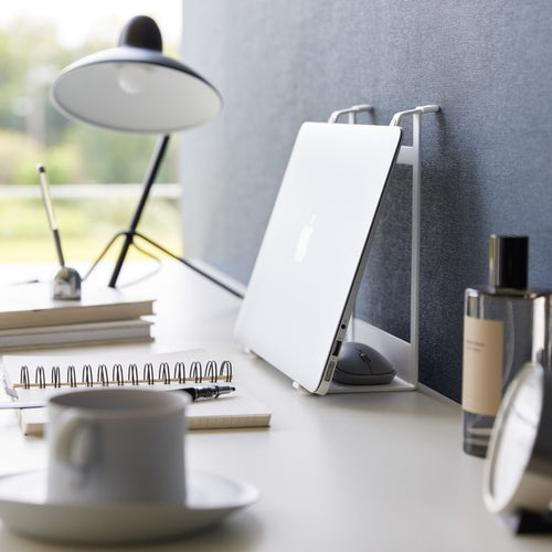 Yamazaki Tablet & Laptop Standaard - Tower - Wit - vtwonen shop