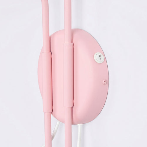 Sollux Lighting Wandlamp NOX 2 roze met schakelaar - 150x80x30cm