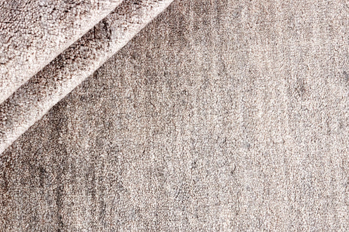 Vloerkleed MOMO Rugs Plain Dust Round Steel 200 cm rond