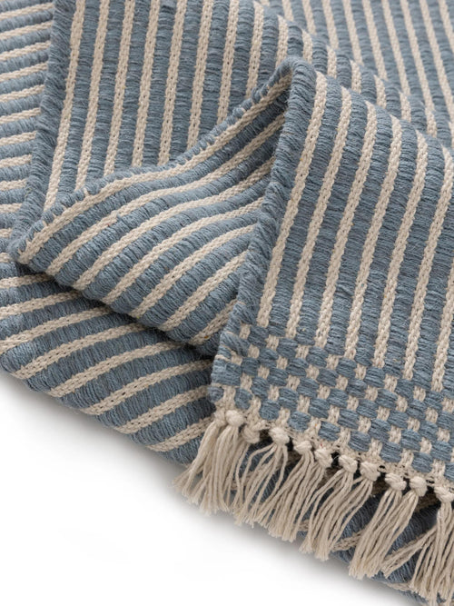 benuta kindervloerkleed Bruno - blauw - 90x130 cm