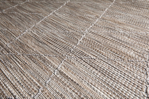 AFK Living vloerkleed Hudson - voor binnen en buiten - beige - 160 x 230 cm - vtwonen shop